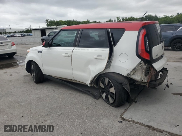 2017 Kia Soul + with VIN KNDJP3A52H7446245, listed as a Copart auction lot 52101315 with 73,666 mi miles and Salvage Title. Bid and sale history available at carsss.com. Image 2.