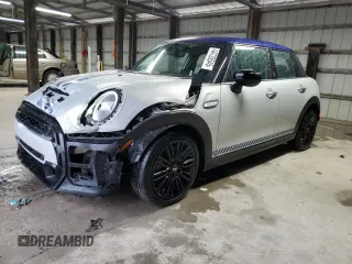 2022 MINI Hardtop 4 Door Cooper S with VIN WMW53DK00N2S10771, listed as a Copart auction lot 44725545 with 14,050 mi miles and Salvage title. Bid and sale history available at DreamBid. Image 1.