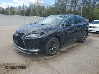 2021 Lexus RX 350 F Sport with VIN 2T2YZMDA8MC271852, listed as a Copart auction lot 55059655 with 93,217 mi miles and Clean title. Bid and sale history available at DreamBid. Image 1.