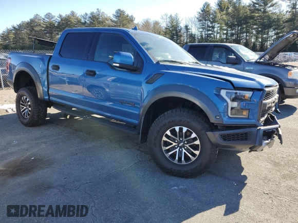2019 Ford F-150 Raptor with VIN 1FTFW1RG2KFA54737, listed as a Copart auction lot 42795255 with 105,012 mi miles and Salvage Title. Bid and sale history available at carsss.com. Image 4.