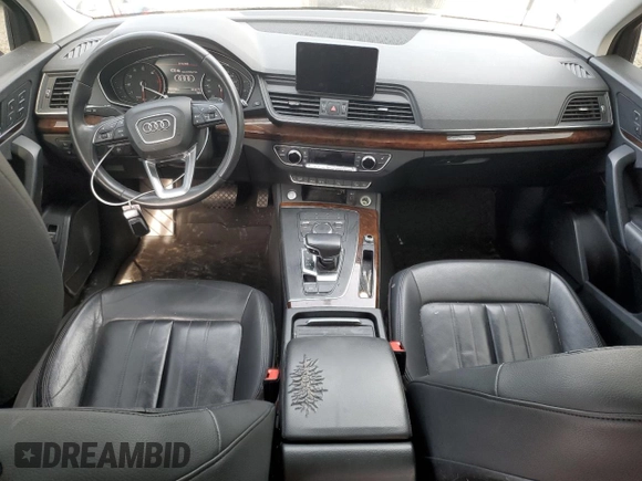 2020 Audi Q5 Premium with VIN WA1ANAFY4L2039184, listed as a Copart auction lot 56547375 with 163,246 mi miles and Clean title. Bid and sale history available at DreamBid. Image 8.