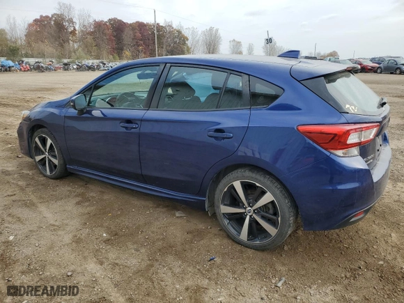2017 Subaru Impreza Sport with VIN 4S3GTAL69H1723752, listed as a Copart auction lot 77098924 with 65,209 mi miles and Clean Title. Bid and sale history available at carsss.com. Image 2.