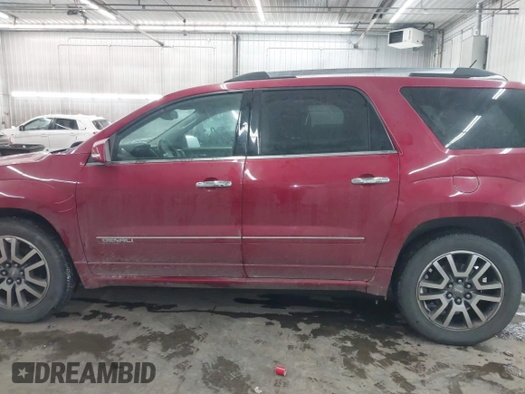 2014 GMC Acadia Denali z VIN 1GKKVTKD5EJ275431, wystawiony jako IAAI lot #41564082 z przebiegiem 89 393 mil mil oraz . Historia ofert i sprzedaży dostępna na DreamBid. Obrazek 14.