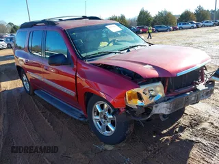 2003 GMC Envoy SLT z VIN 1GKET16SX36213636, wystawiony jako IAAI lot #41332381 z przebiegiem 185 312 mil mil oraz . Historia ofert i sprzedaży dostępna na DreamBid. Obrazek 1.