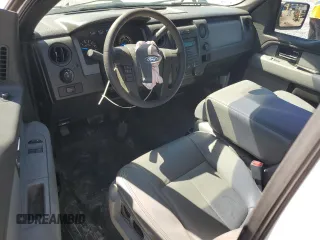 2013 Ford F-150 XL with VIN 1FTMF1CM7DKF24521, listed as a Copart auction lot 53161425 with 128,518 mi miles and Salvage Title. Bid and sale history available at carsss.com. Image 8.