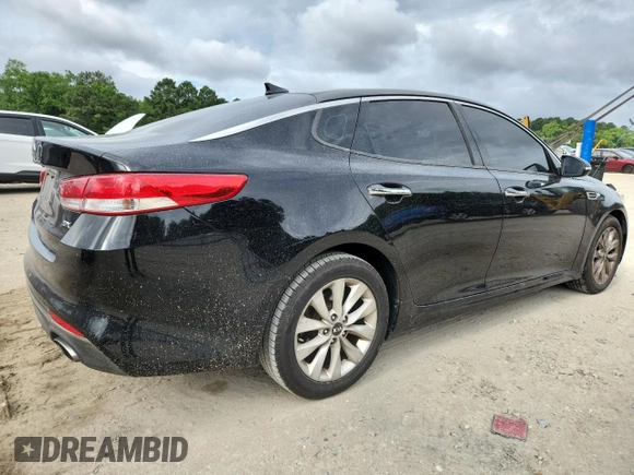 2017 Kia Optima EX with VIN 5XXGU4L33HG141736, listed as a Copart auction lot 63155955 with 195,554 mi miles and Clean title. Bid and sale history available at DreamBid. Image 3.