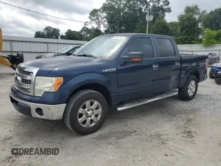 2013 Ford F-150 XL with VIN 1FTFW1CF6DKD48491, listed as a Copart auction lot 58703105 with 201,149 mi miles and Salvage title. Bid and sale history available at DreamBid. Image 1.
