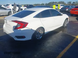 2016 Honda Civic Sedan LX with VIN 2HGFC2F53GH556228, listed as a IAAI auction lot 41867448 with 157,970 mi miles. Bid and sale history available at carsss.com. Image 4.