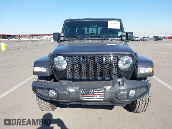 2021 Jeep Gladiator Willys с VIN 1C6HJTAG9ML546644, выставлен на аукционе IAAI как лот 41298101 с пробегом 40 099 миль миль и . История ставок и продаж доступна на DreamBid. Изображение 12.