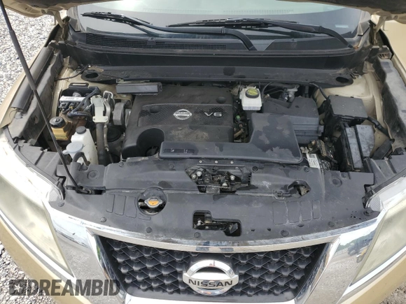 2013 Nissan Pathfinder SL with VIN 5N1AR2MN0DC647347, listed as a Copart auction lot 55679735 with 136,956 mi miles and Clean Title. Bid and sale history available at DreamBid. Image 12.