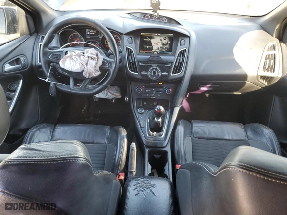 2015 Ford Focus ST with VIN 1FADP3L99FL281267, listed as a Copart auction lot 43013865 with 106,953 mi miles and Salvage Title. Bid and sale history available at carsss.com. Image 8.