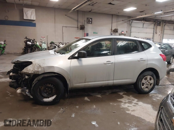 2009 Nissan Rogue S with VIN JN8AS58V79W444793, listed as a IAAI auction lot 41580727 with 183,911 mi miles. Bid and sale history available at carsss.com. Image 15.