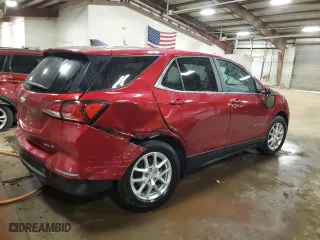 2023 Chevrolet Equinox LT with VIN 3GNAXUEG1PL130533, listed as a Copart auction lot 44833205 with 47,153 mi miles and Non Repairable. Bid and sale history available at carsss.com. Image 3.