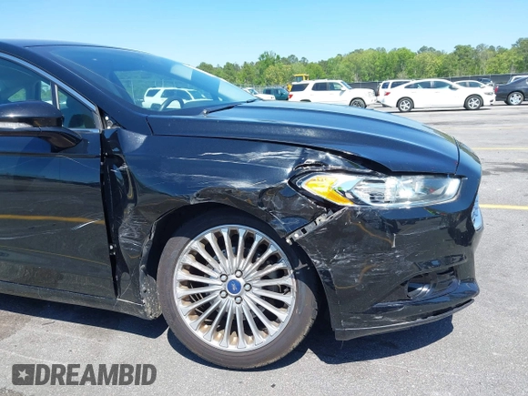 2016 Ford Fusion Titanium with VIN 3FA6P0K9XGR158234, listed as a IAAI auction lot 42043716 with 161,164 mi miles. Bid and sale history available at carsss.com. Image 6.