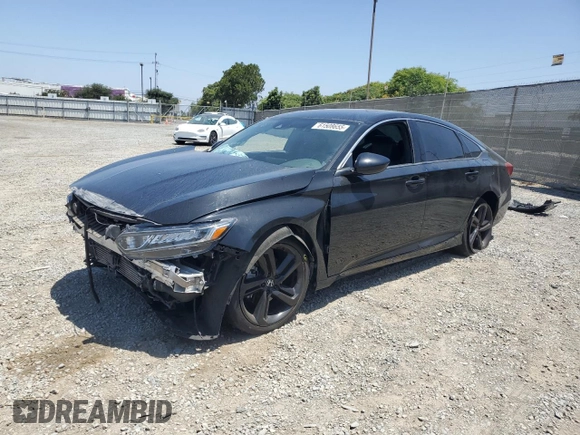 2019 Honda Accord Sport with VIN 1HGCV2F39KA014828, listed as a Copart auction lot 61508655 with 74,843 mi miles and Salvage title. Bid and sale history available at DreamBid. Image 1.
