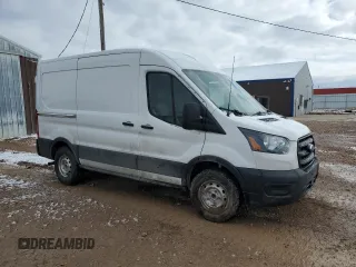 2020 Ford Transit Cargo with VIN 1FTBR1C87LKB49603, listed as a Copart auction lot 48592455 with 174,558 mi miles and Salvage Title. Bid and sale history available at DreamBid. Image 4.