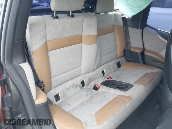 2015 BMW i3 with VIN WBY1Z4C53FV505033, listed as a IAAI auction lot 41464532 with 1 mi miles. Bid and sale history available at carsss.com. Image 8.