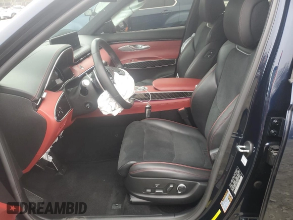 2022 Genesis GV70 Sport z VIN KMUMCDTC7NU011290, wystawiony jako Copart lot #84475294 z przebiegiem 42 502 mil mil oraz Szkoda całkowita • Salvage title. Historia ofert i sprzedaży dostępna na DreamBid. Obrazek 7.