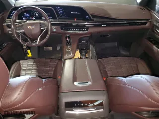 2022 Cadillac Escalade Sport Platinum with VIN 1GYS4GKL1NR293692, listed as a Copart auction lot 55805754 with 16,486 mi miles and Salvage Title. Bid and sale history available at carsss.com. Image 8.