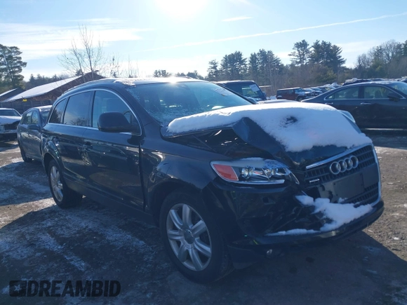 2008 Audi Q7 Premium with VIN WA1BY74L78D060953, listed as a IAAI auction lot 41370485 with 172,000 mi miles and . Bid and sale history available at DreamBid. Image 1.