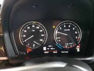 2020 BMW X1 xDrive28i with VIN WBXJG9C05L5R40935, listed as a Copart auction lot 47145335 with 46,554 mi miles and Salvage Title. Bid and sale history available at carsss.com. Image 9.