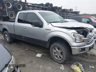 2017 Ford F-150 XL with VIN 1FTFX1EF8HFA39209, listed as a IAAI auction lot 41168440 with 111,704 mi miles. Bid and sale history available at carsss.com. Image 1.