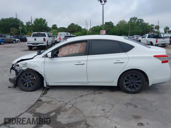 2015 Nissan Sentra S with VIN 3N1AB7AP8FY249344, listed as a IAAI auction lot 41891051 with 143,917 mi miles and . Bid and sale history available at DreamBid. Image 15.