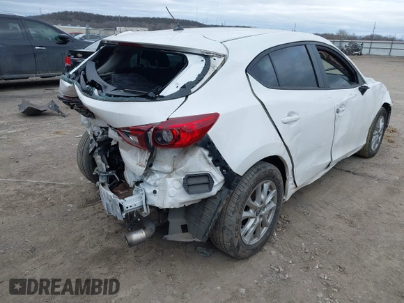 2018 Mazda 3 Sport with VIN 3MZBN1K7XJM215827, listed as a IAAI auction lot 41170244 with 47,209 mi miles and . Bid and sale history available at DreamBid. Image 4.