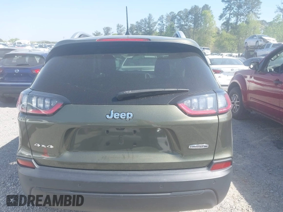 2019 Jeep Cherokee Latitude Plus with VIN 1C4PJMLB4KD418282, listed as a IAAI auction lot 42020995 with 58,000 mi miles and . Bid and sale history available at DreamBid. Image 16.
