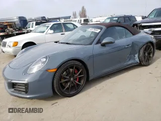 2017 Porsche 911 Carrera S with VIN WP0CB2A95HS154753, listed as a Copart auction lot 42679694 with 87,573 mi miles. Bid and sale history available at carsss.com. Image 1.
