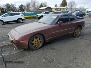 1988 Porsche 944 with VIN WP0AB0941JN471762, listed as a Copart auction lot 52052225 with 131,071 mi miles and Clean title. Bid and sale history available at DreamBid. Image 1.