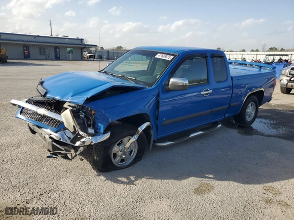 2007 Chevrolet Colorado LT w/1LT with VIN 1GCCS19E878213236, listed as a Copart auction lot 47686525 with 0 mi miles and Salvage Title. Bid and sale history available at carsss.com. Image 1.
