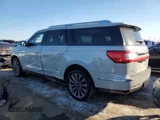 2020 Lincoln Navigator Reserve z VIN 5LMJJ3LT2LEL10059, wystawiony jako Copart lot #46215085 z przebiegiem 78 240 mil mil oraz Szkoda całkowita • Salvage title. Historia ofert i sprzedaży dostępna na DreamBid. Obrazek 2.