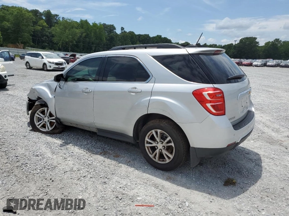 2017 Chevrolet Equinox LT with VIN 2GNALCEK8H1605236, listed as a Copart auction lot 57721904 with 87,316 mi miles and Salvage Title. Bid and sale history available at carsss.com. Image 2.