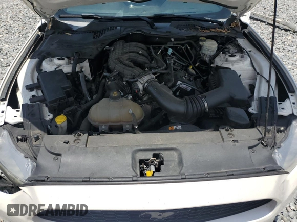 2017 Ford Mustang V6 with VIN 1FA6P8AM4H5276319, listed as a Copart auction lot 60486475 with 79,286 mi miles and Salvage title. Bid and sale history available at DreamBid. Image 11.