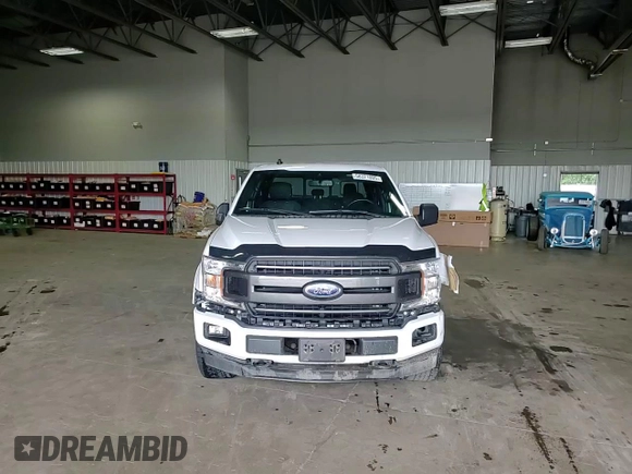 2020 Ford F-150 XL with VIN 1FTFW1E50LKE75868, listed as a Copart auction lot 58371005 with 55,112 mi miles and Salvage title. Bid and sale history available at DreamBid. Image 13.