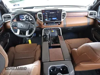 2024 Toyota Tundra 1794 Edition with VIN 5TFMA5DB3RX172812, listed as a Copart auction lot 76068904 with 15,643 mi miles and Clean title. Bid and sale history available at DreamBid. Image 8.
