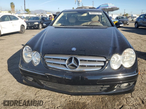 2006 Mercedes-Benz CLK 350 with VIN WDBTJ56H56F186370, listed as a Copart auction lot 80393714 with 107,802 mi miles and Clean Title. Bid and sale history available at DreamBid. Image 5.