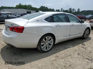 2018 Chevrolet Impala Premier with VIN 2G1125S32J9107778, listed as a Copart auction lot 63850775 with 231,406 mi miles and Salvage title. Bid and sale history available at DreamBid. Image 3.
