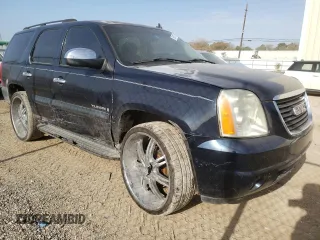 2007 GMC Yukon SLE with VIN 1GKFC13J77J151874, listed as a Copart auction lot 80807163 with 295,829 mi miles and Salvage Title. Bid and sale history available at carsss.com. Image 4.
