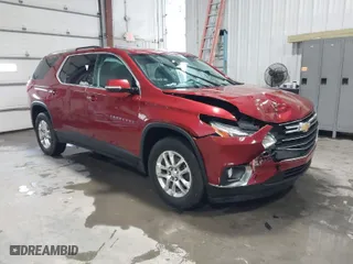 2018 Chevrolet Traverse LT Cloth with VIN 1GNERGKW6JJ266647, listed as a IAAI auction lot 41274408 with 93,530 mi miles. Bid and sale history available at carsss.com. Image 1.