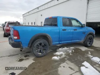 2021 Ram 1500 Classic Warlock with VIN 1C6RR7GG0MS556576, listed as a Copart auction lot 45492945 with 45,501 mi miles and Clean Title. Bid and sale history available at carsss.com. Image 3.
