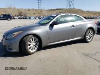 2013 Infiniti G37 Convertible with VIN JN1CV6FE6DM771181, listed as a Copart auction lot 52457265 with 69,719 mi miles and Salvage Title. Bid and sale history available at carsss.com. Image 1.