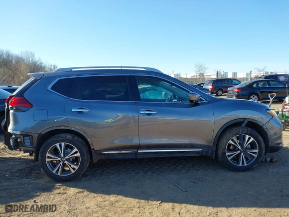 2017 Nissan Rogue SL with VIN 5N1AT2MV5HC796893, listed as a IAAI auction lot 41533857 with 72,218 mi miles. Bid and sale history available at carsss.com. Image 13.