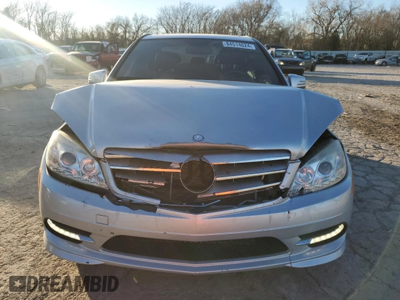 2011 Mercedes-Benz C 350 Sport with VIN WDDGF5GB2BR141092, listed as a Copart auction lot 84514624 with 139,550 mi miles and Salvage title. Bid and sale history available at DreamBid. Image 5.