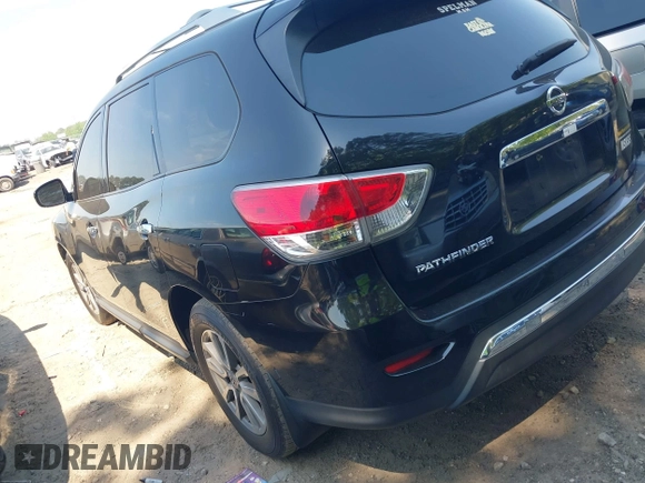 2016 Nissan Pathfinder SV with VIN 5N1AR2MN3GC664163, listed as a IAAI auction lot 42071463 with 214,767 mi miles. Bid and sale history available at carsss.com. Image 14.