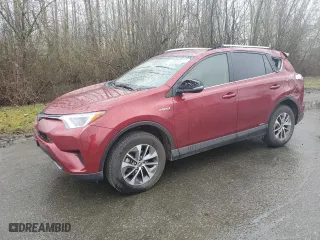 2018 Toyota RAV4 Hybrid LE Plus with VIN JTMRJREV3JD198953, listed as a Copart auction lot 47280215 with 82,686 mi miles and Salvage Title. Bid and sale history available at carsss.com. Image 1.
