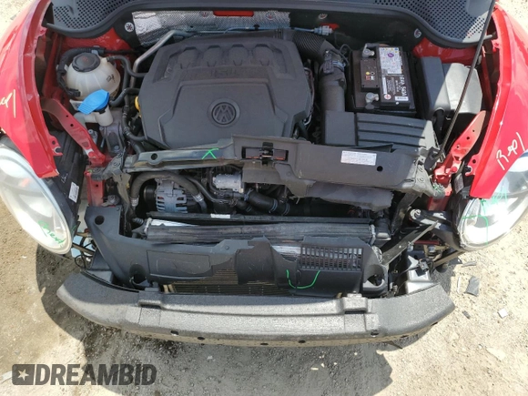 2018 Volkswagen Beetle S with VIN 3VWFD7AT7JM711691, listed as a Copart auction lot 59888825 with 69,283 mi miles and Salvage title. Bid and sale history available at DreamBid. Image 11.