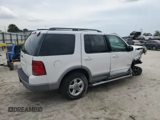 2002 Ford Explorer XLT with VIN 1FMZU63K42UD20344, listed as a Copart auction lot 50005215 with 63,640 mi miles and Salvage Title. Bid and sale history available at DreamBid. Image 3.