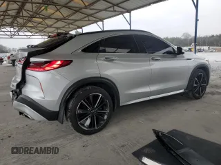 2022 Infiniti QX55 Sensory with VIN 3PCAJ5L38NF104121, listed as a Copart auction lot 86705454 with 53,042 mi miles and Salvage title. Bid and sale history available at DreamBid. Image 3.